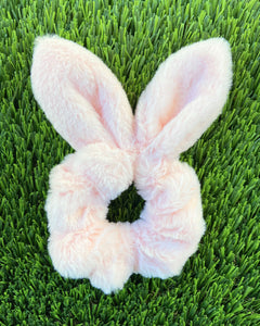 (PREORDER) Light Pink Furry Bunny Scrunchie