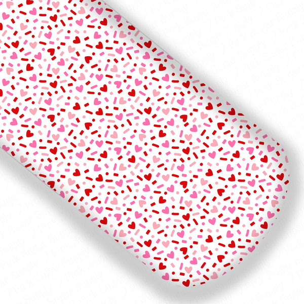 Valentine Sprinkles Exclusive Premium Faux Leather