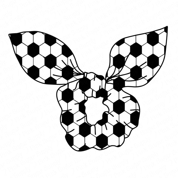 SCRUNCHIE-Soccer Ball