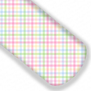 **READY TO SHIP!** Pastel Gingham Premium Faux Leather