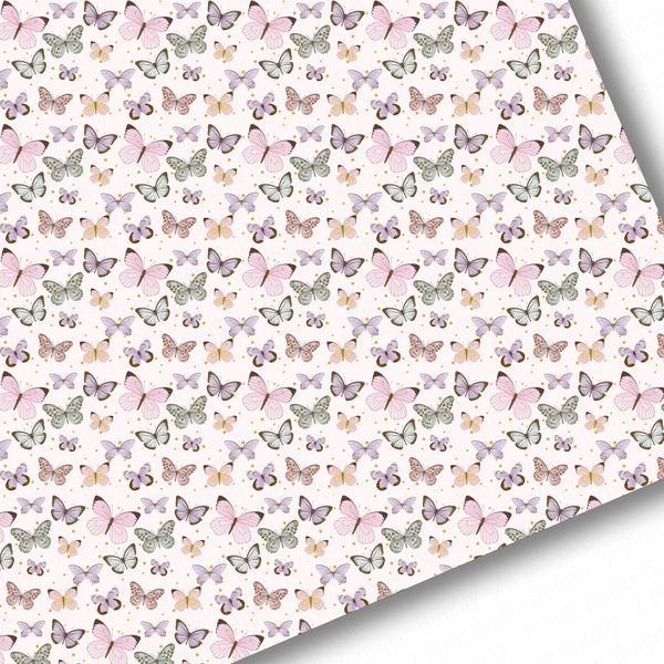 **READY TO SHIP!** Magical Butterflies Premium Faux Leather