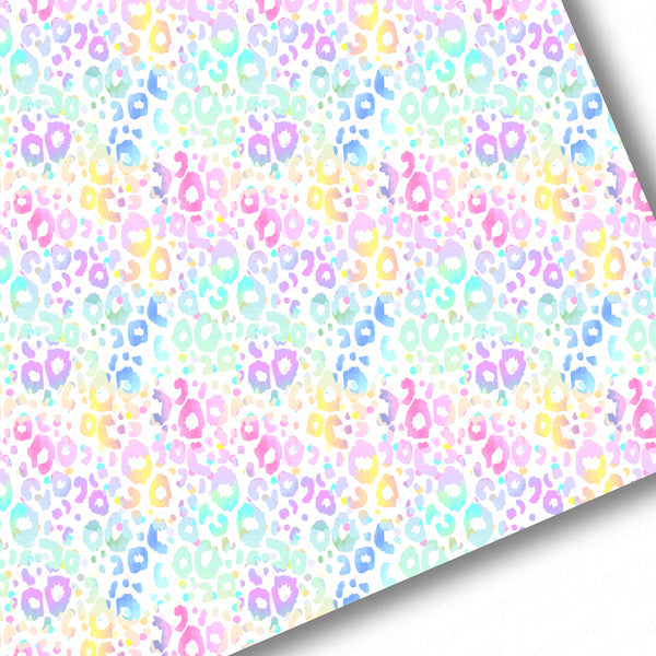 Candy Leopard Premium Faux Leather