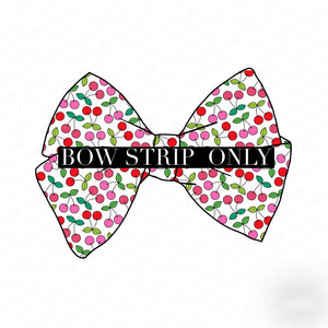 *BOW STRIP ONLY** CLOSED EDGE BOW STRIP-Very Cherry BOW STRIP ONLY**CLOSED EDGE Bow-Wholesale Price