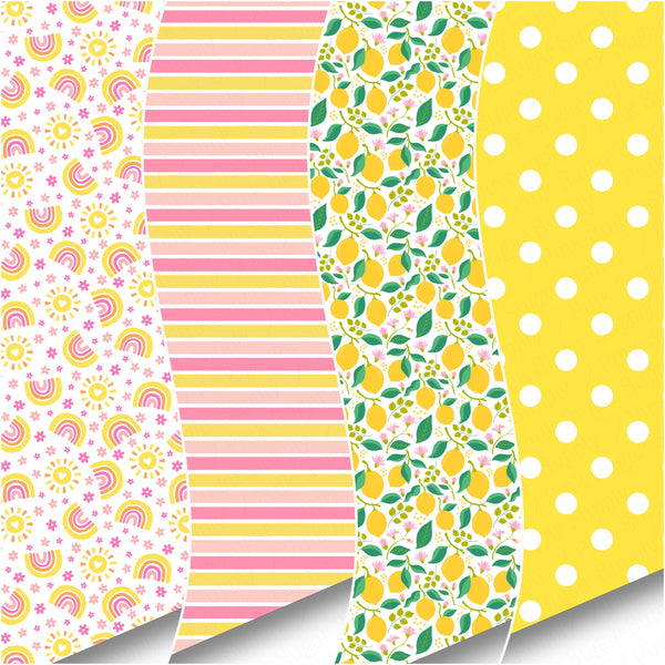 **READY TO SHIP!** Sunshine and Rainbows Premium Faux Leather