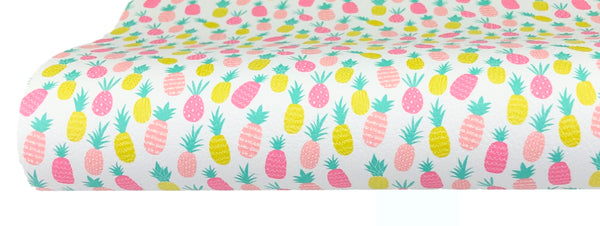 Sweet Pineapples Textured Faux Leather