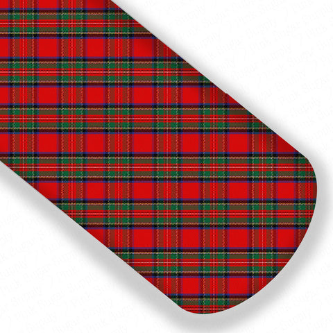 **READY TO SHIP!** Red Tartan Knit Plaid Premium Faux Leather