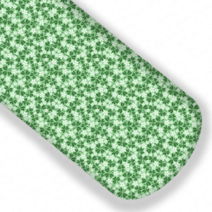 **READY TO SHIP!** Shamrock Floral Premium Faux Leather