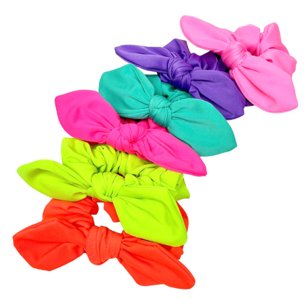 Choose Color-Neon SWIM Scrunchies-Wholesale