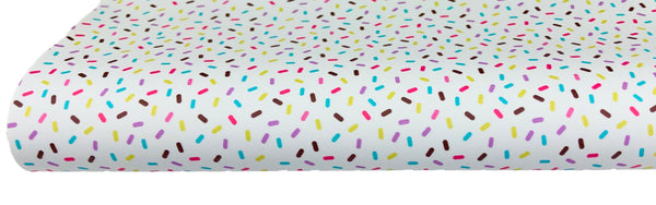 WHITE Sprinkles Premium Faux Leather