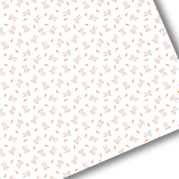 **READY TO SHIP!** Sweet Bunny Carrot Premium Faux Leather
