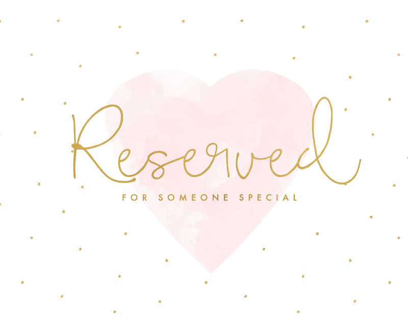 Reserved Standard Shipping *Domestic Shipping Only*