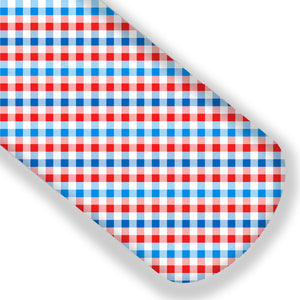 **READY TO SHIP!** Patriotic Gingham Premium Faux Leather